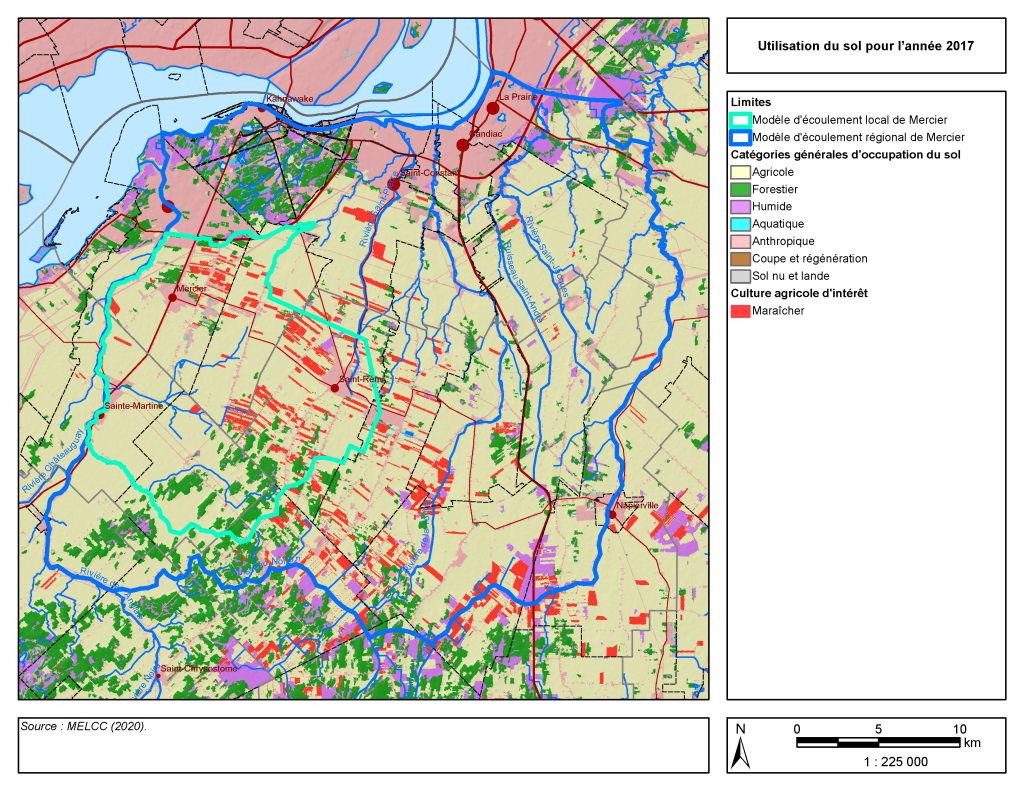 Cartographie de l'utilisation du sol